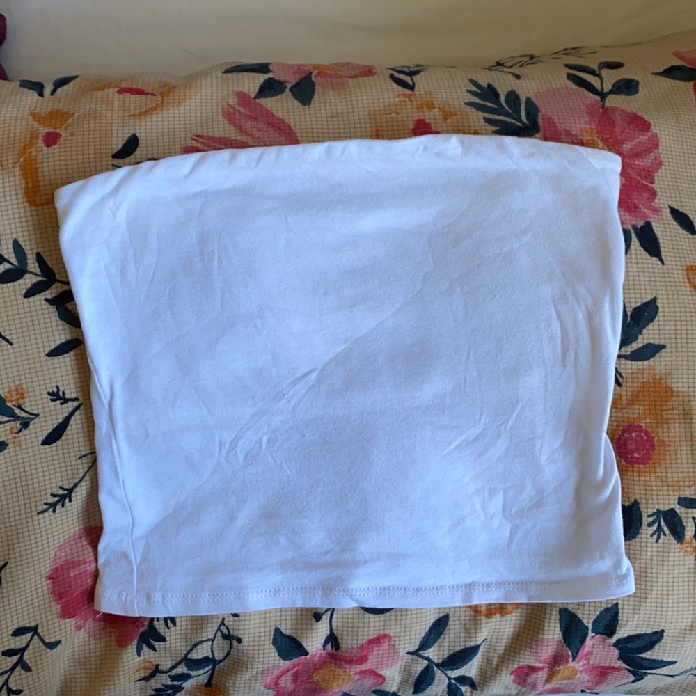 White tube top from Tilly’s
